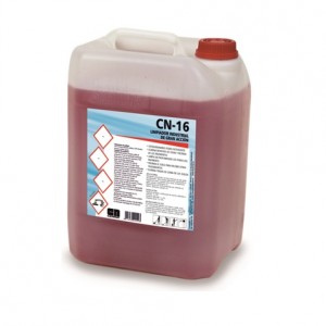 CN-16 LIMPIADOR INDUSTRIAL AMONÍACO, Detergente amoniacal concentrado para limpiezas industriales. Admite altas diluciones