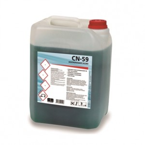 CN-59 DESENGRASANTE ÁCIDO, Limpiador ácido suave para todo tipo de superficies. Muy indicado en limpieza de fachadas