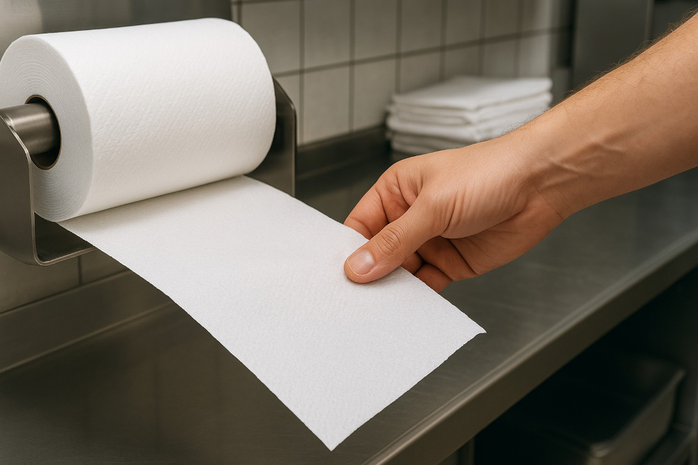 Papel para uso en hostelería e industria