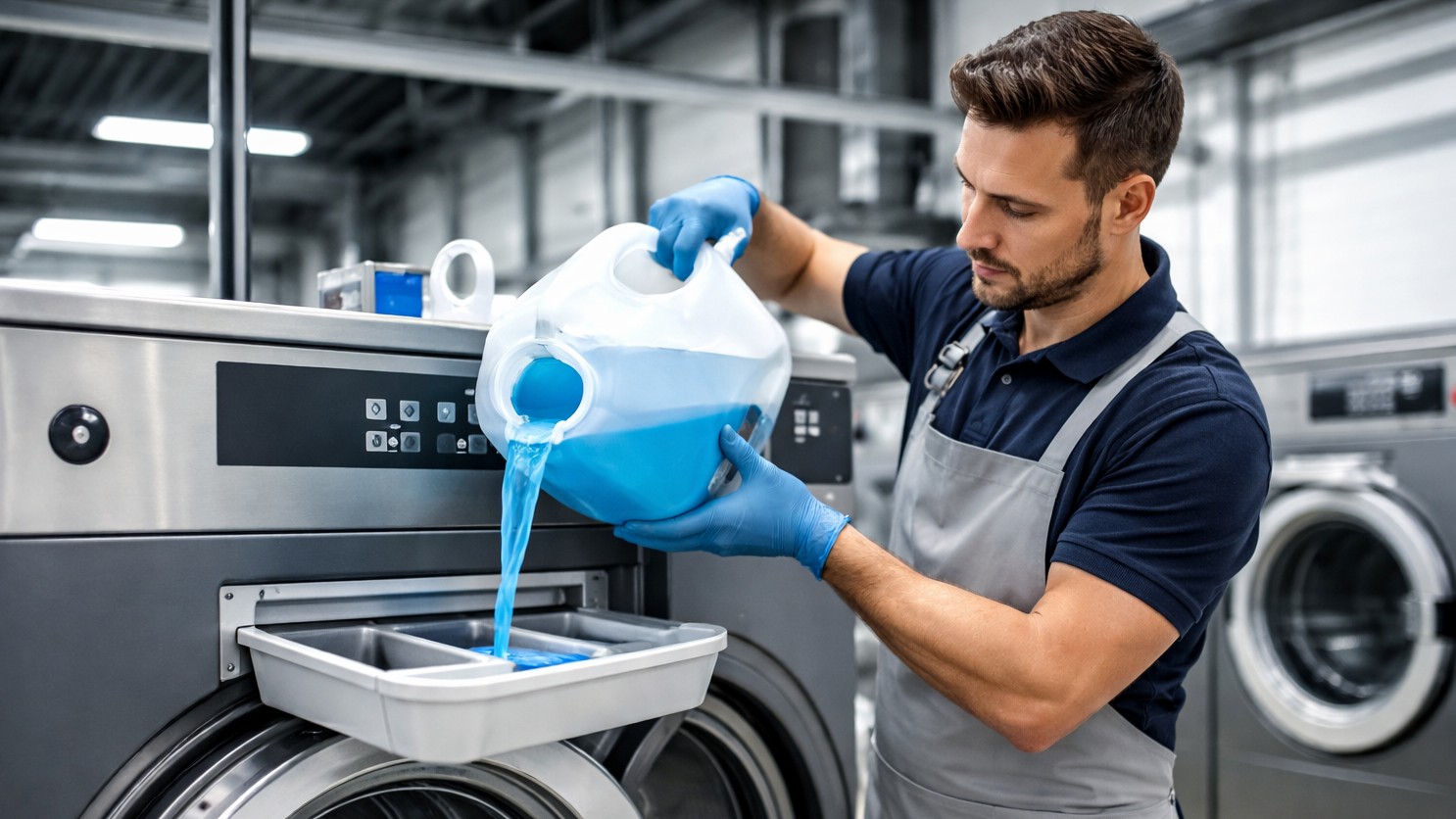 Detergente lavadora industrial